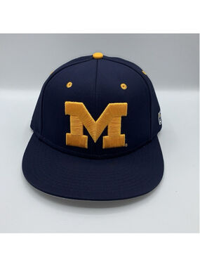 The Game Pro Michigan Wolverines Big Logo Hat Cap 7 1/8 Baseball